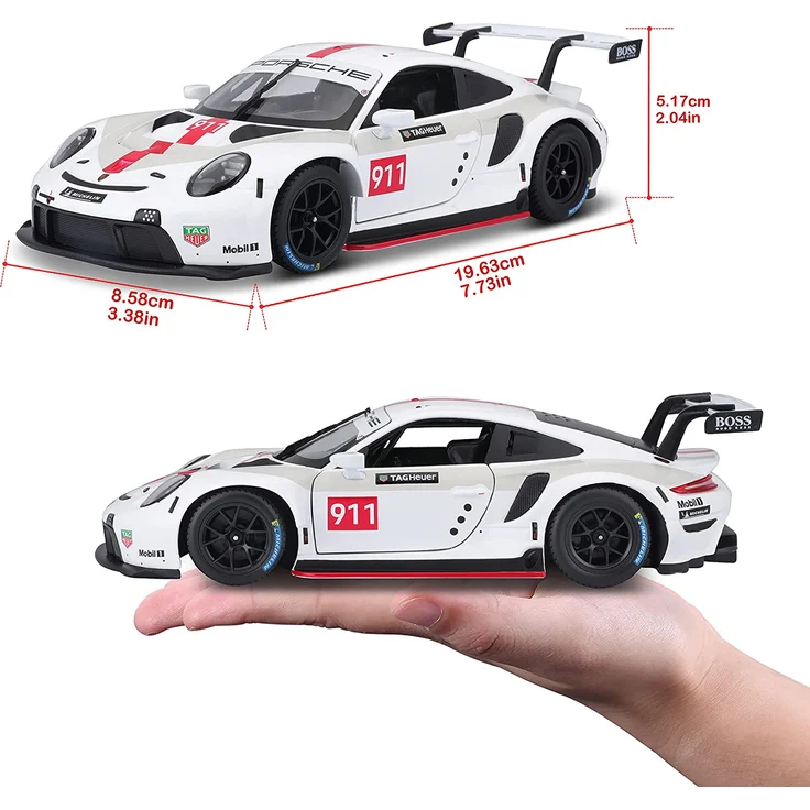 Bburago 18-28013 - 1:24 Modelle: Modellauto Porsche 911 RSR GT '20 – Bild 6
