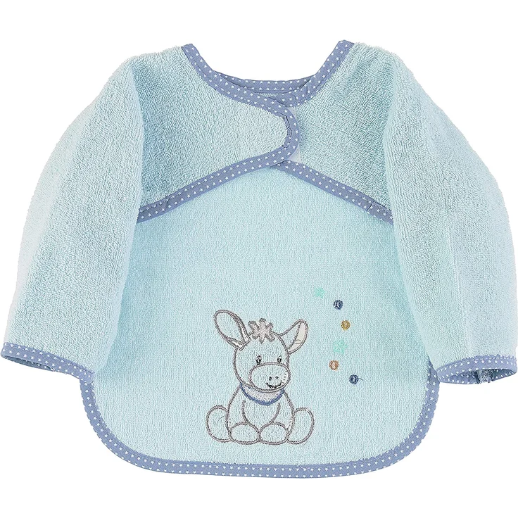 Sterntaler Ärmellätzchen Esel Emmi, Größe: 46 x 73 x 1 cm, Hellblau – Bild 2