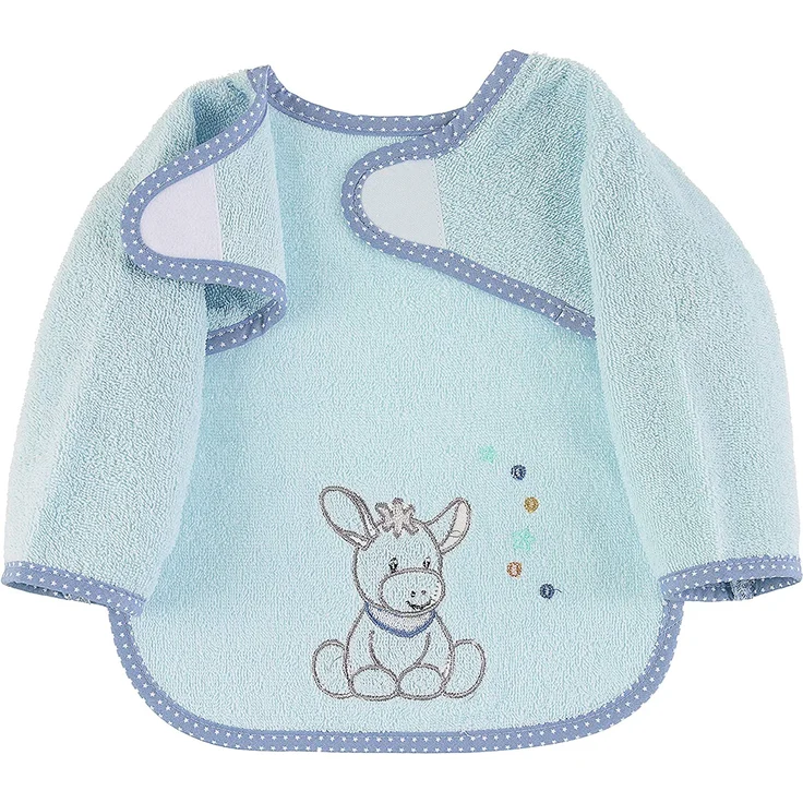 Sterntaler Ärmellätzchen Esel Emmi, Größe: 46 x 73 x 1 cm, Hellblau – Bild 3