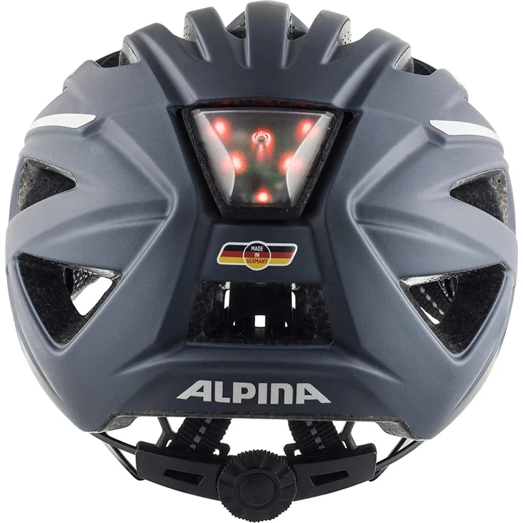 Alpina Haga Indigo Matt, Größe 51 - 56 cm - Fahrradhelm, Farbe Blau – Bild 4