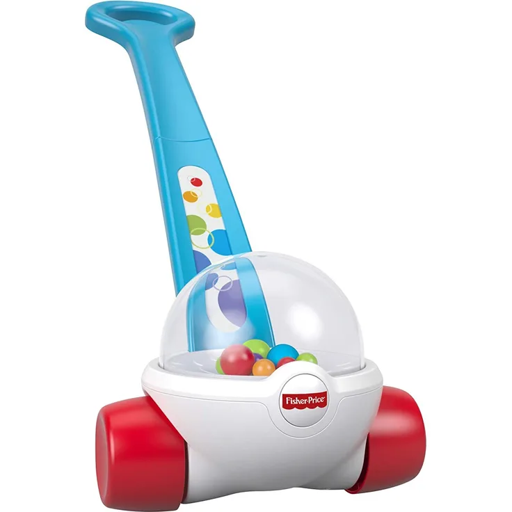 Fisher-Price FGY72 - Laufspaß Kugelroller Baby Lauflernhilfe mit bunten Kugeln, Lauflernwagen und Babyspielzeug ab 1 Jahr