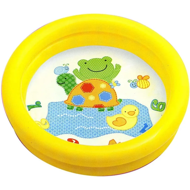 Intex BabyPool 2-Ring ''My First Pool'', Wasserbedarf ca 17l, 1-3 Jahre, 2 fach sort, 61x15cm - 1x Stück, zufällige Auswahl