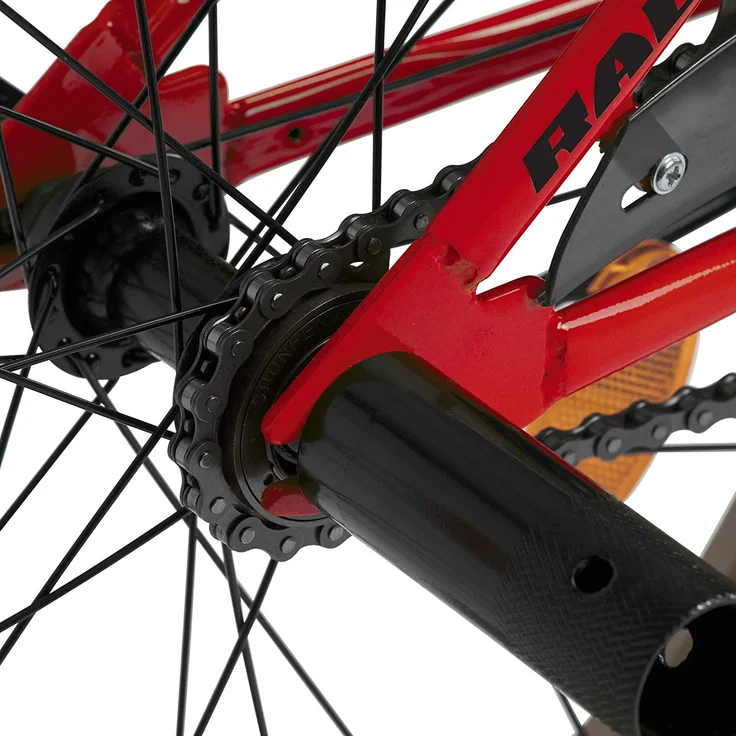 Bergsteiger Jugendfahrrad Monaco, 1 Gang, 20 Zoll, RH 31 cm, rot – Bild 5