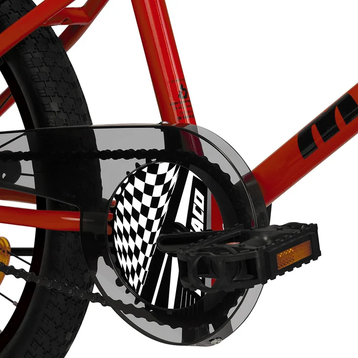 Bergsteiger Jugendfahrrad Monaco, 1 Gang, 20 Zoll, RH 31 cm, rot – Bild 4