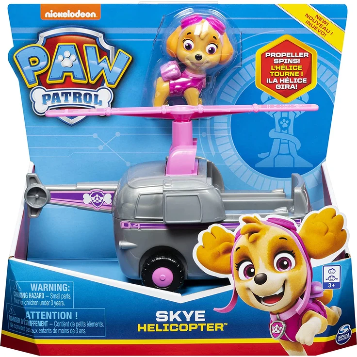 PAW Patrol 6056855 - Skyes Helikopter und Figur (Basic Vehicle) - Preisvergleich – Bild 2