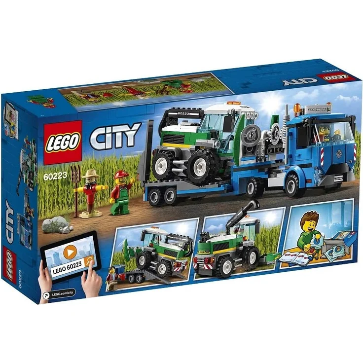 Lego City 60223 'Transporter für Mähdrescher', 358 Teile, ab 5 Jahren – Bild 11