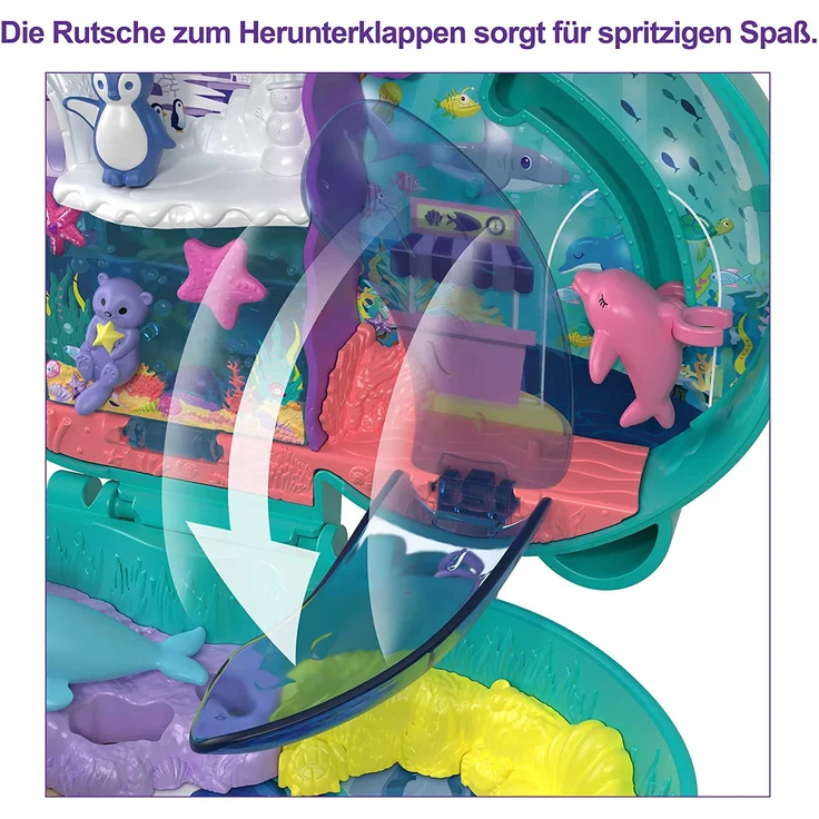 Mattel Polly Pocket Otter-Aquarium Schatulle - Preisvergleich – Bild 5