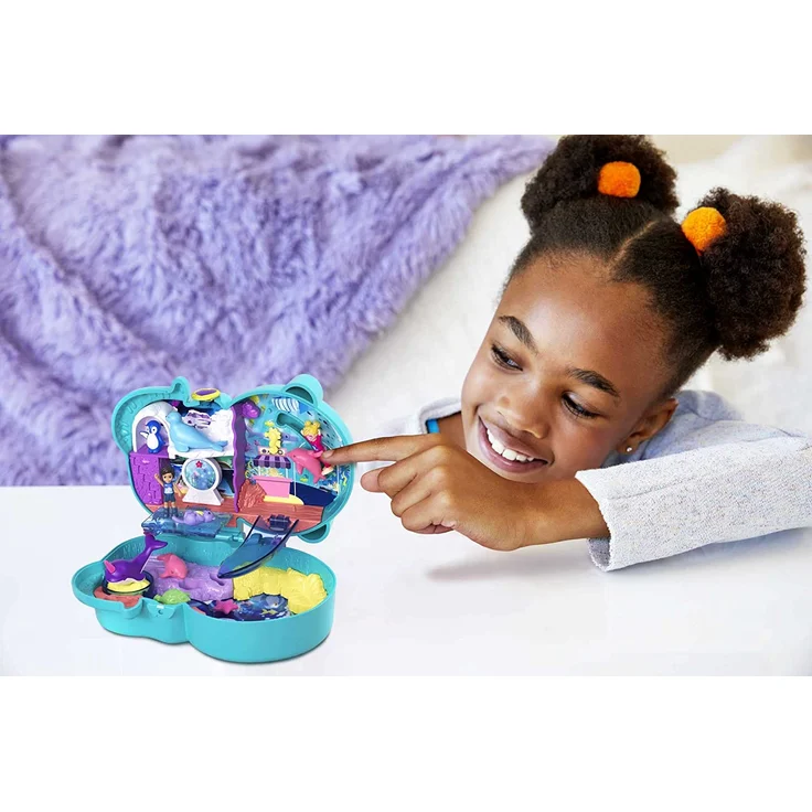 Mattel Polly Pocket Otter-Aquarium Schatulle - Preisvergleich – Bild 2