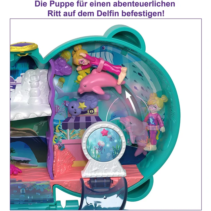 Mattel Polly Pocket Otter-Aquarium Schatulle - Preisvergleich – Bild 3