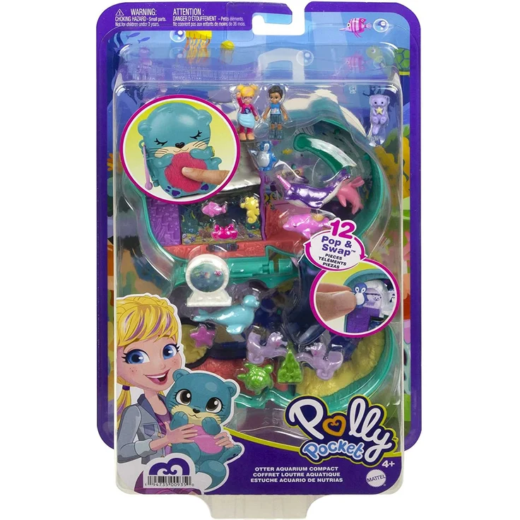Mattel Polly Pocket Otter-Aquarium Schatulle - Preisvergleich – Bild 6
