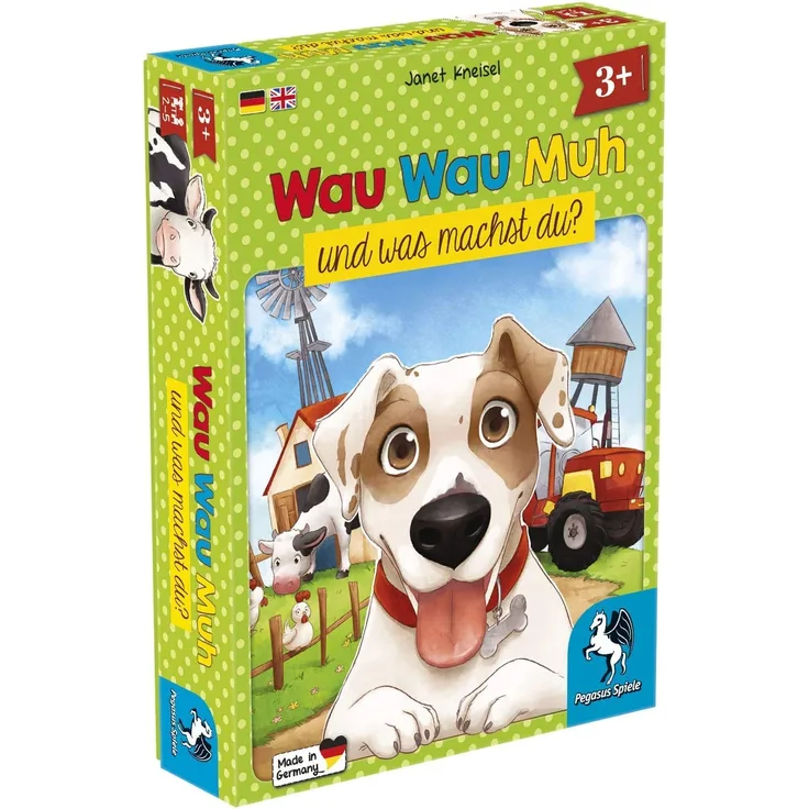 Pegasus Spiele 66511G - Wau Wau Muh und was machst du?