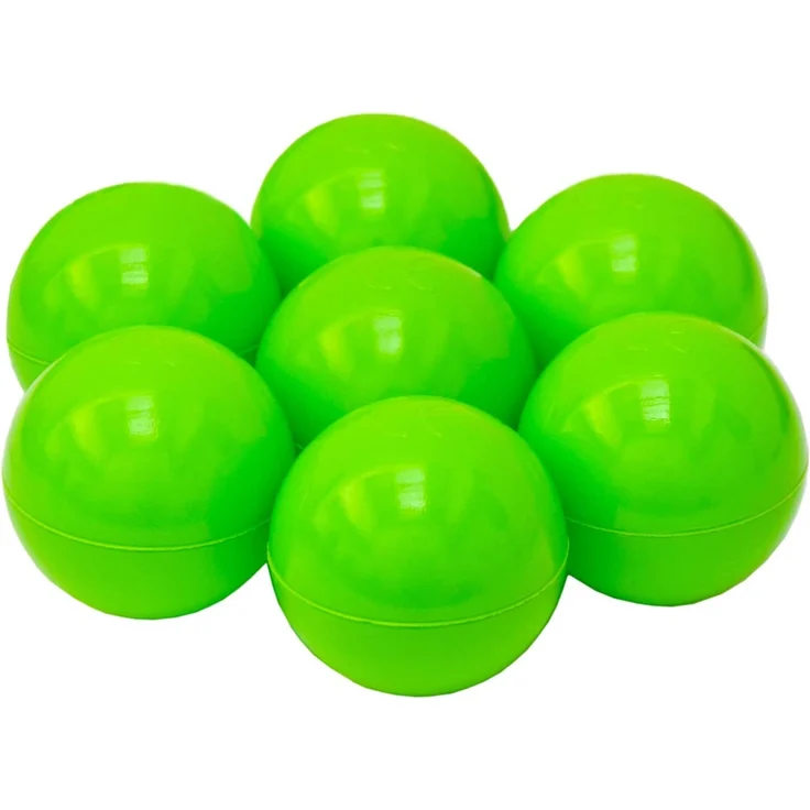 50 Bälle für Bällebad 5,5cm Babybälle Plastikbälle Baby Spielbälle Grün – Bild 4
