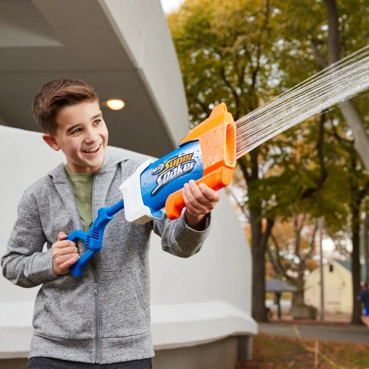 Hasbro Nerf Super Soaker Rainstorm water pistol (blue/orange) – Bild 6