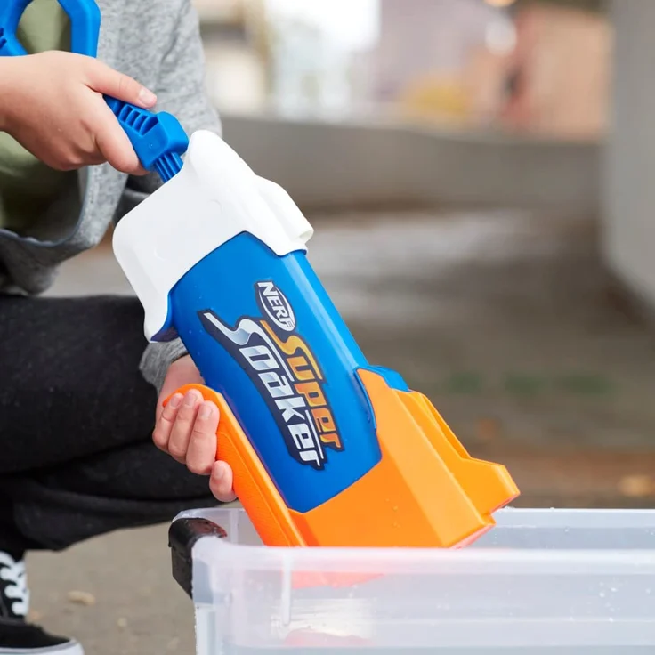 Hasbro Nerf Super Soaker Rainstorm water pistol (blue/orange) – Bild 7