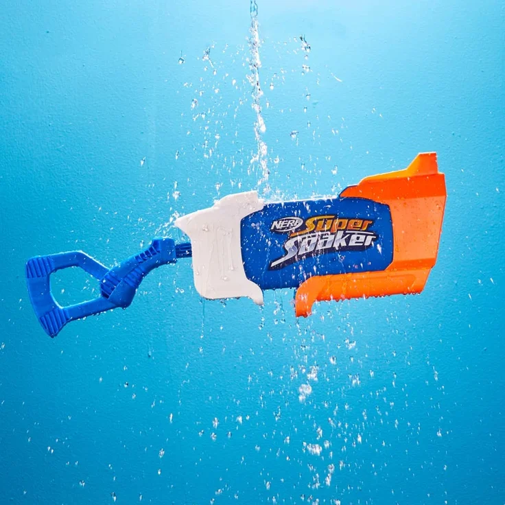Hasbro Nerf Super Soaker Rainstorm water pistol (blue/orange) – Bild 4