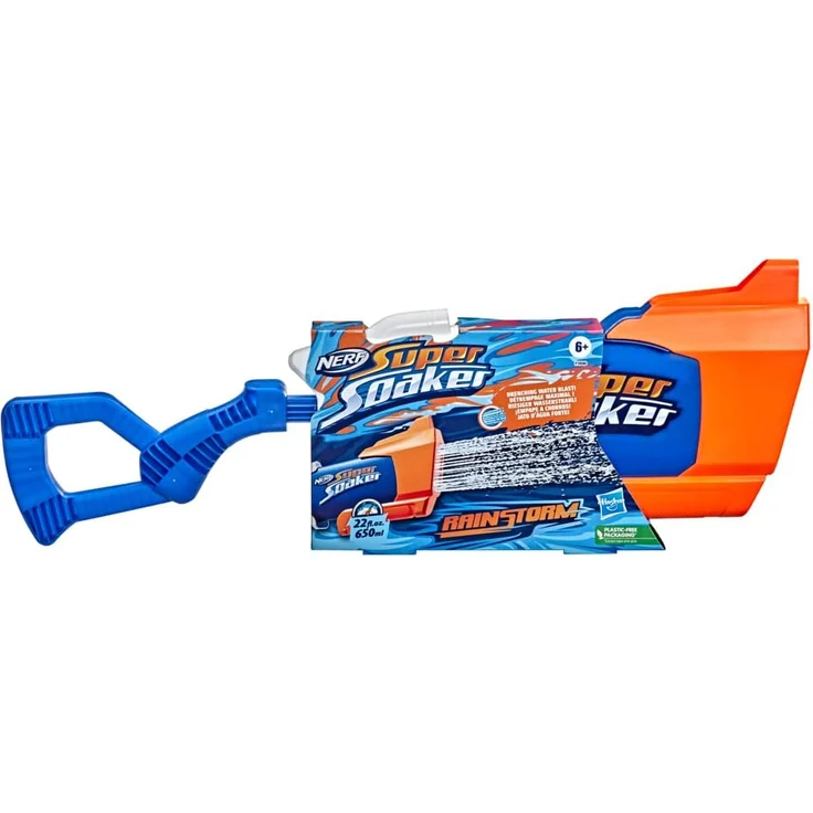 Hasbro Nerf Super Soaker Rainstorm water pistol (blue/orange) – Bild 2