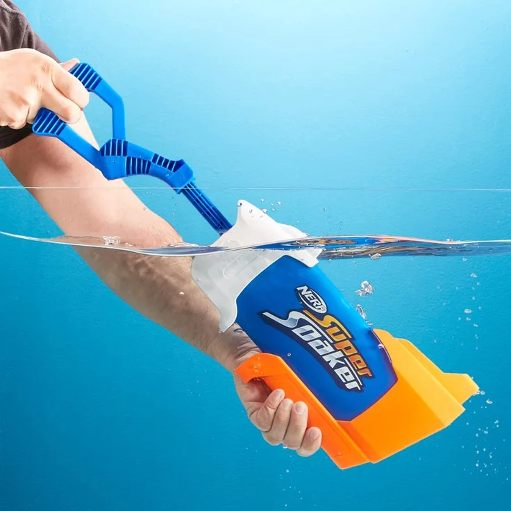 Hasbro Nerf Super Soaker Rainstorm water pistol (blue/orange) – Bild 3