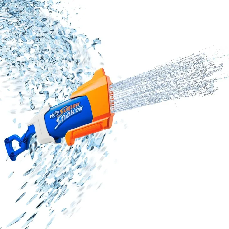 Hasbro Nerf Super Soaker Rainstorm water pistol (blue/orange)