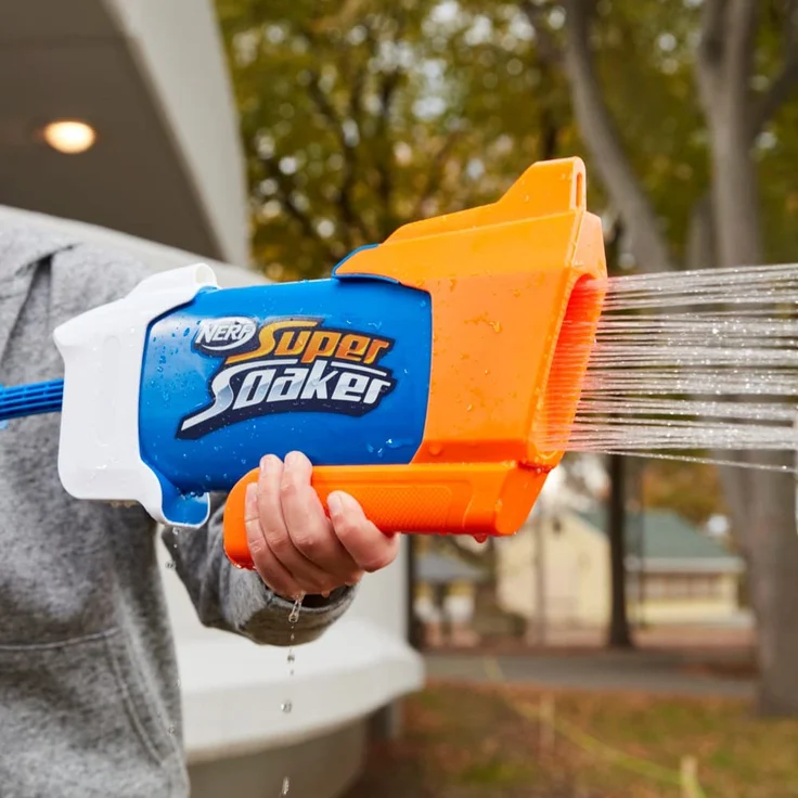 Hasbro Nerf Super Soaker Rainstorm water pistol (blue/orange) – Bild 8