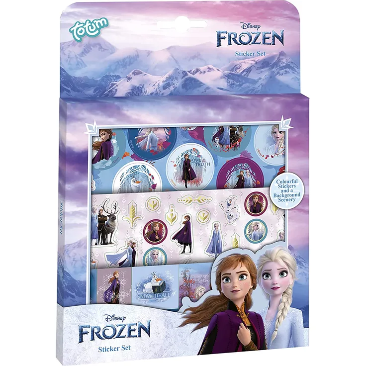aufkleber-Satz Frozen 2Anna & Elsa 45-teilig