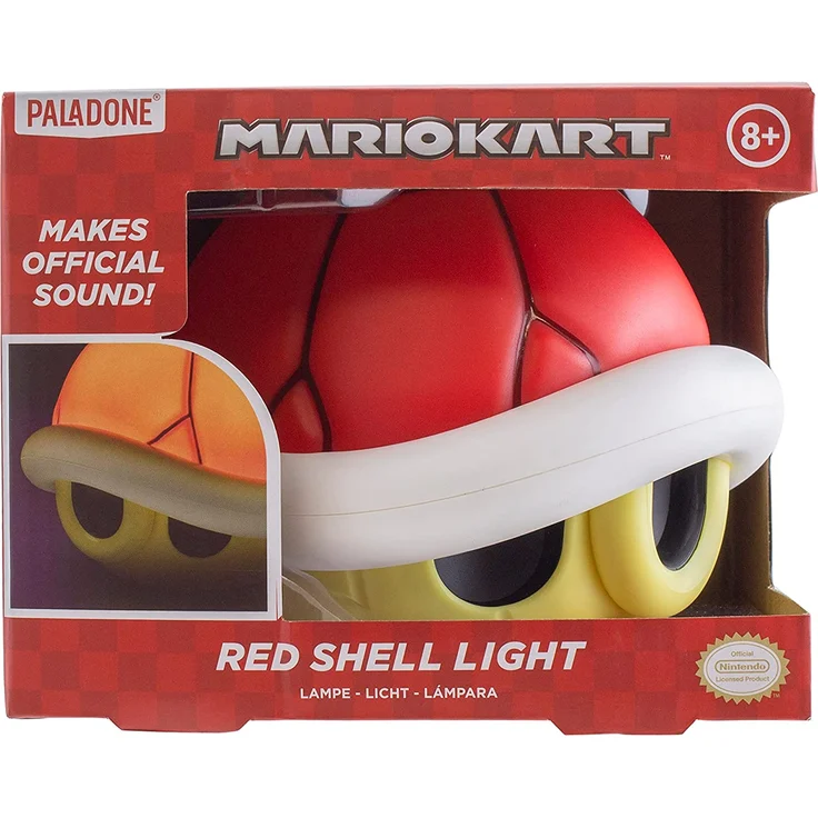 LEUCHTE Super Mario roter Panzer mit Sound – Bild 1