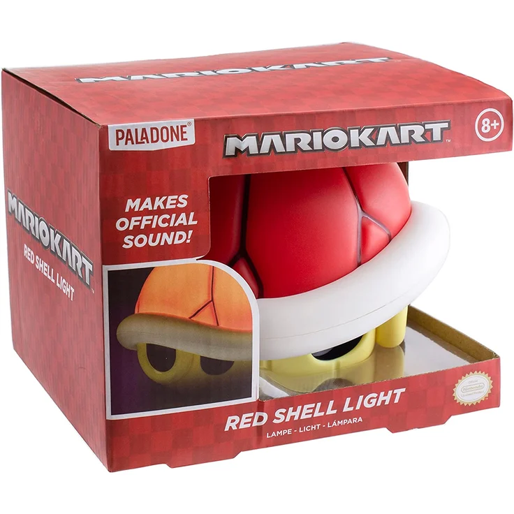 LEUCHTE Super Mario roter Panzer mit Sound – Bild 2