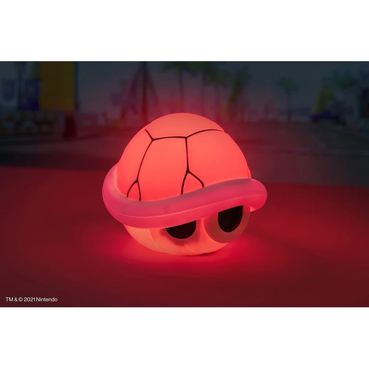 LEUCHTE Super Mario roter Panzer mit Sound – Bild 8