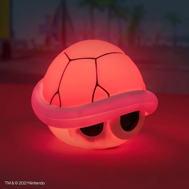 LEUCHTE Super Mario roter Panzer mit Sound – Bild 6