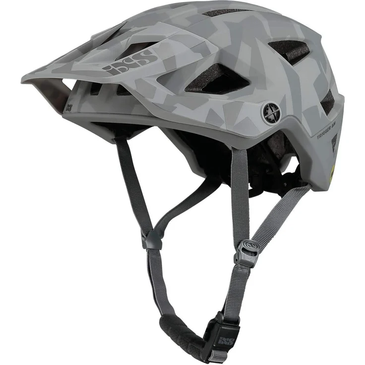 iXS Fahrradhelm Trigger AM MIPS , Grau Camo, M/L (58-62cm) – Bild 1