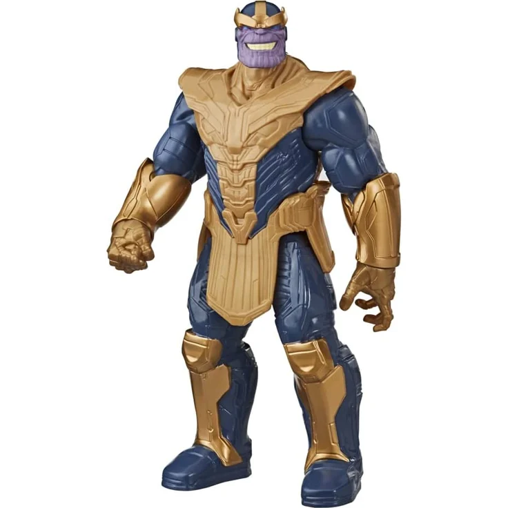 Marvel Avengers Titan Hero Se Marvel Avengers Titan Hero Serie Blast Gear Deluxe Thanos Action-Figur, 30 cm großes Spielzeug, in – Bild 1