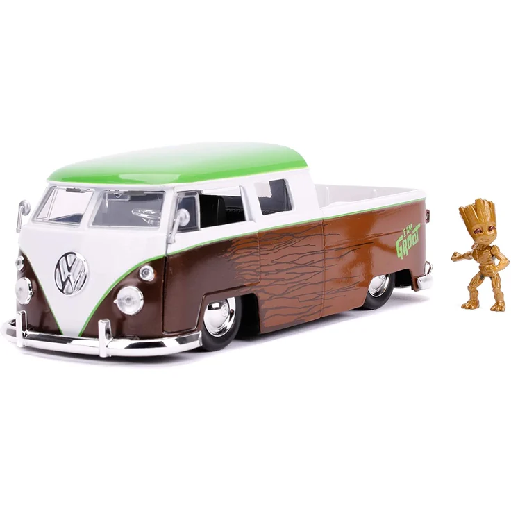 Jada 253225013 Marvel Groot 1963 Bus Pickup 1:24 – Bild 9