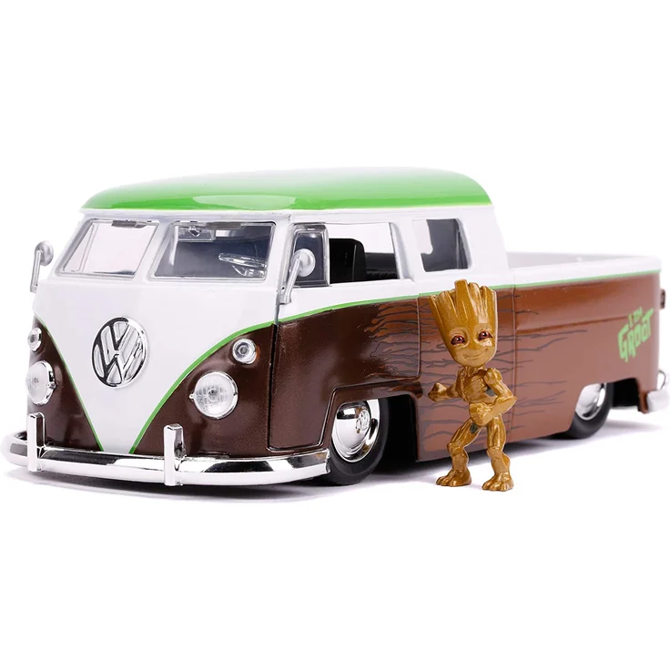 Jada 253225013 Marvel Groot 1963 Bus Pickup 1:24 – Bild 10
