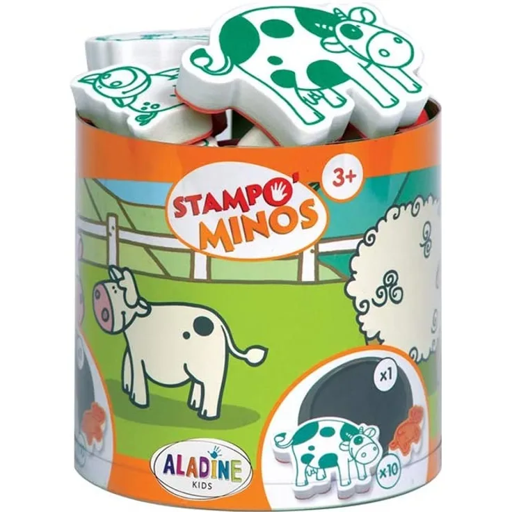 Aladine 3085102 - Stampo Minos Hof, 11-teilig