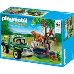 PLAYMOBIL - WWF-Geländewagen bei Tigern und Orang-Utans 5274