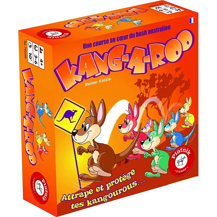 Piatnik 7922 Action-Spiel – Reflex und Kang-a-roo