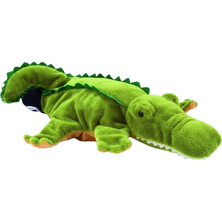 Beleduc 40129 - Handpuppe Krokodil, Bewährt im Kindergarten – Bild 1