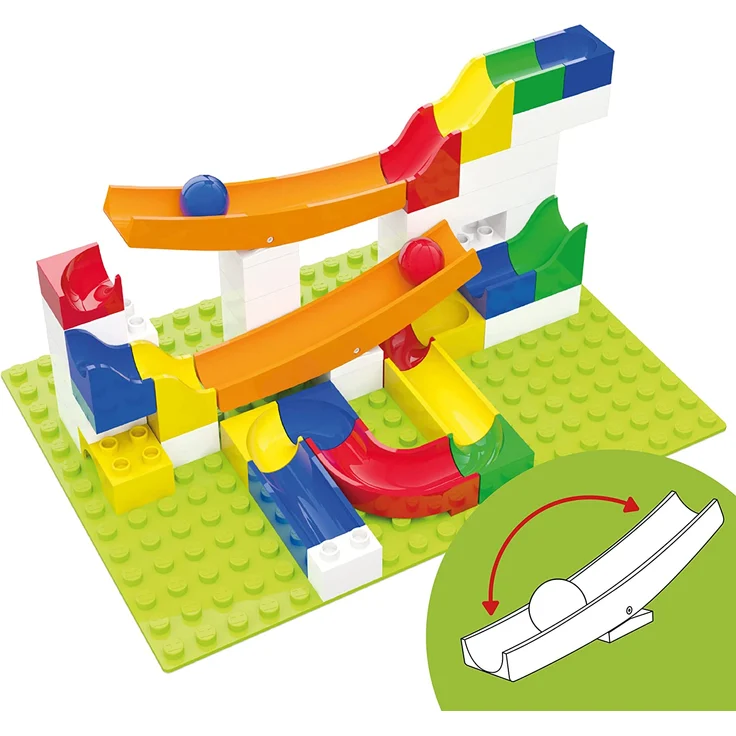 Kugelbahn: 45-teiliges Wippenfüllset – Bild 5