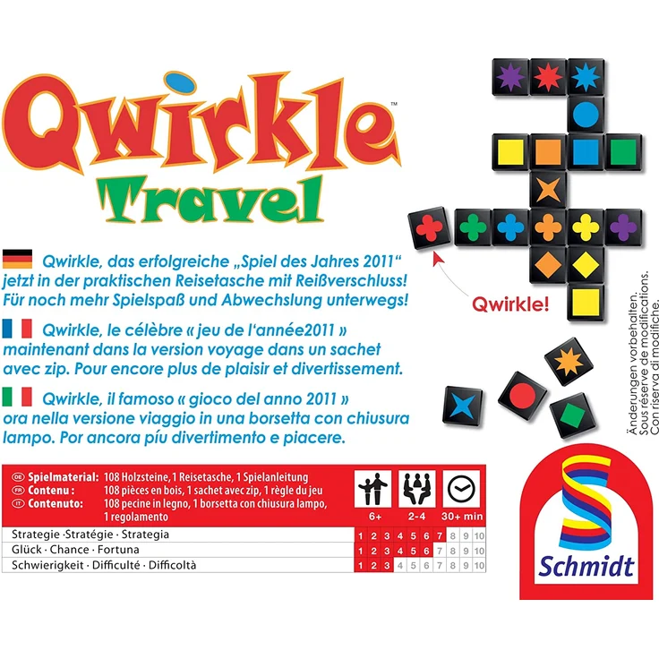 Schmidt Spiele - Qwirkle Travel – Bild 2