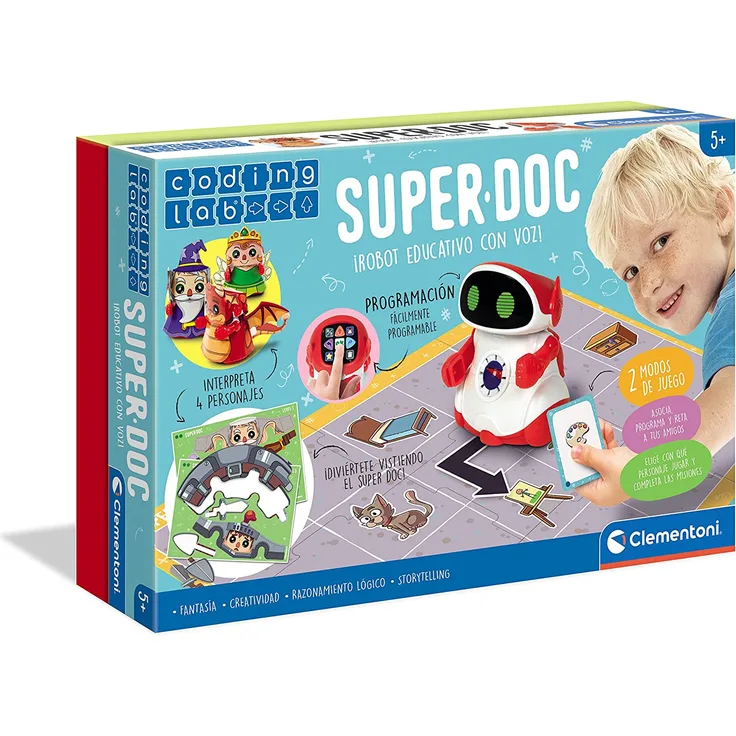Clementoni - Super Doc, 9,6 x 42,4 x 28,0 cm (55379)