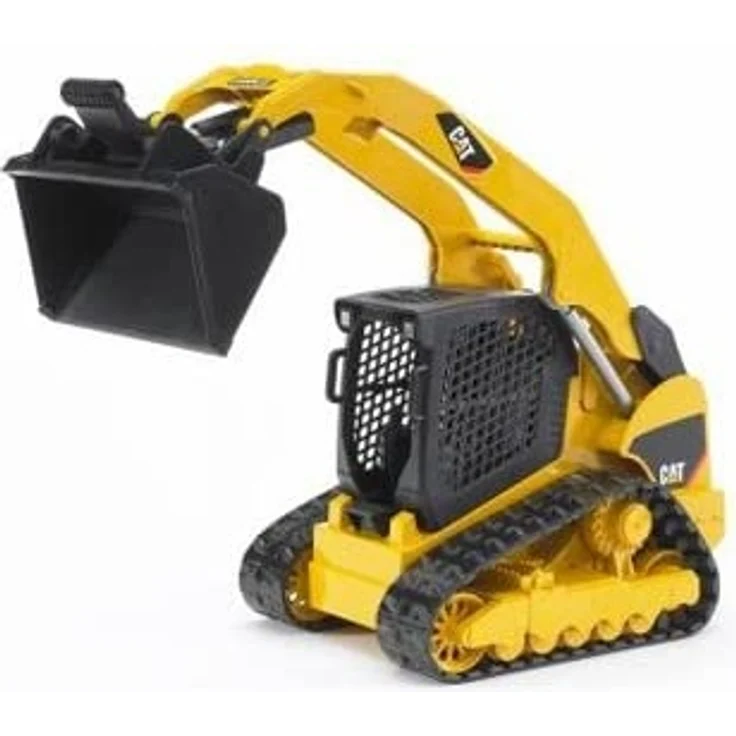 Bruder 02136 - Cat Kompaktkettenlader inklusive Frontadapter – Bild 3