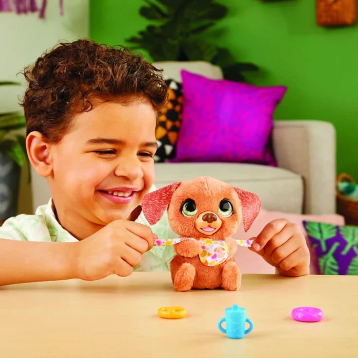 Hasbro furReal Newborns Puppy Animatronic Plush Toy with Sound Effects – Bild 5