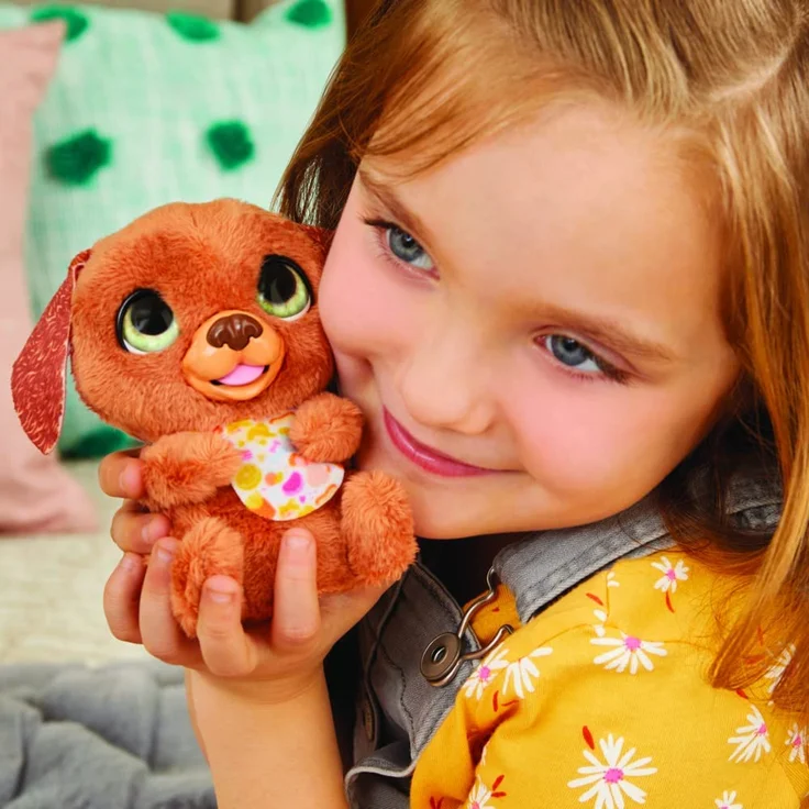 Hasbro furReal Newborns Puppy Animatronic Plush Toy with Sound Effects – Bild 3