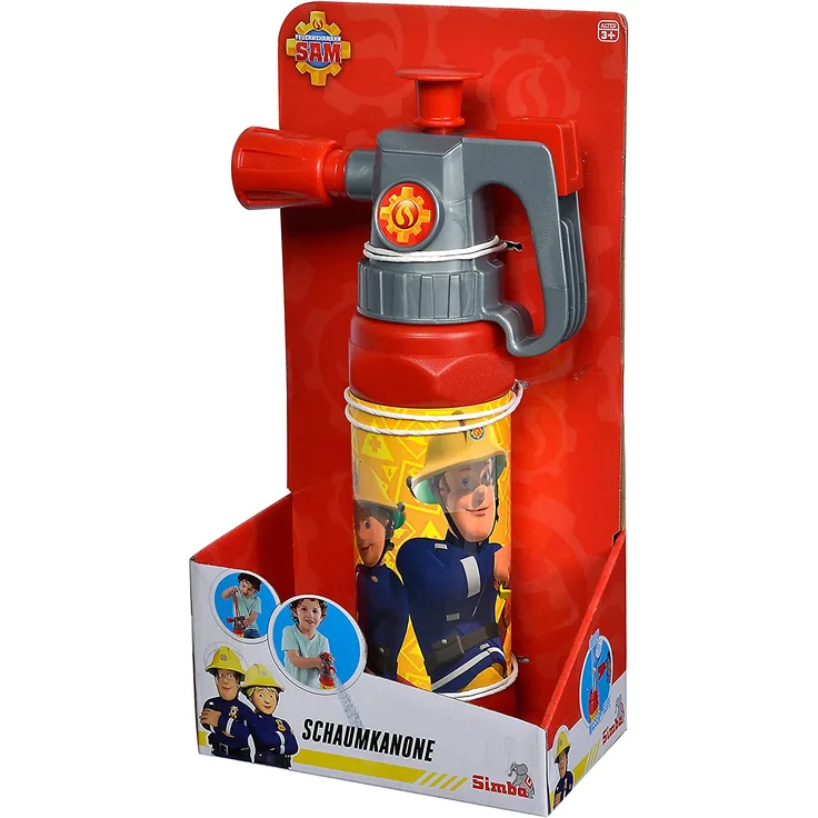 Simba Fireman Sam Fire extinguisher for making foam 2in1 Simba