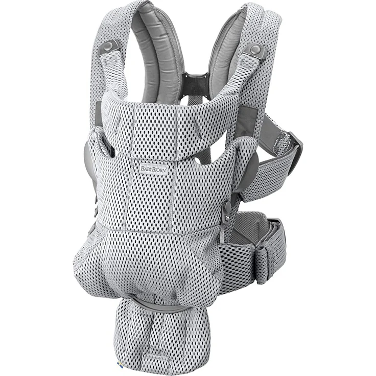 Babybjörn Babytrage Move, 3D Mesh, grau – Bild 1