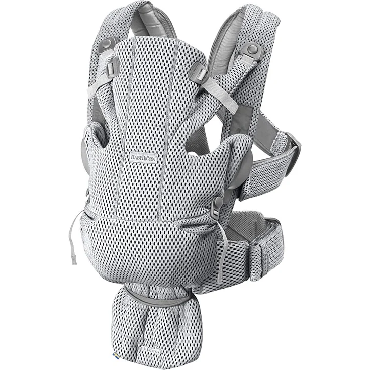 Babybjörn Babytrage Move, 3D Mesh, grau – Bild 2