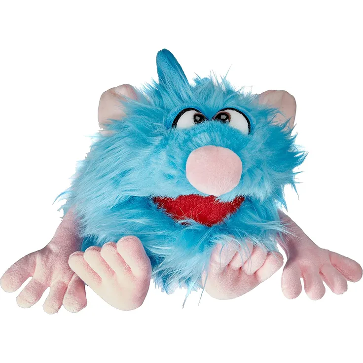 Living Puppets Handpuppe Schorch (hellblaues Monster)