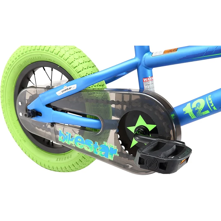 Bikestar BMX Fahrrad 12 Zoll - Blau & Grün – Bild 9