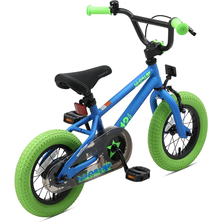 Bikestar BMX Fahrrad 12 Zoll - Blau & Grün – Bild 5