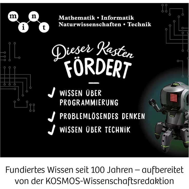 KOSMOS 620585 Proxi Dein micro bit Programmier-Roboter Experimentierkasten – Bild 5