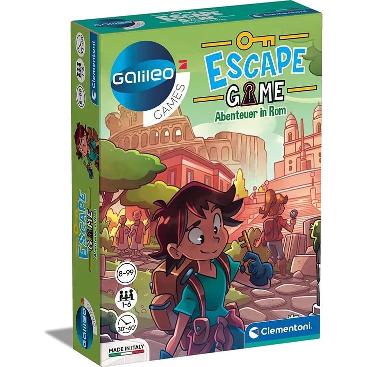 Clementoni Galileo - Escape Game - Abenteuer in Rom